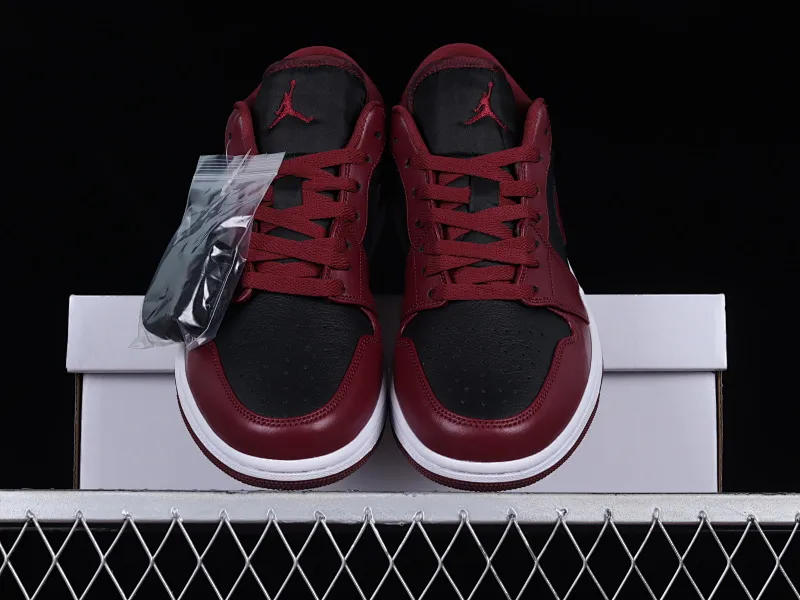 All categories Air Jordan Jordan series basketball shoes Air Jordan 1 Low Air Jordan 1 Low AJ1 Joe 1 burgundy black low-top basketball shoes DC0774-006